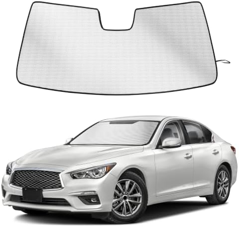 Windshield Sun Shade for Infiniti Q50 Sedan 2014-2024 by SULAGIWINDSHIELDSUNSHADE