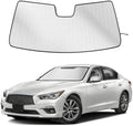 Windshield Sun Shade for Infiniti Q50 Sedan 2014-2024 by SULAGIWINDSHIELDSUNSHADE