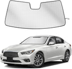 Windshield Sun Shade for Infiniti Q50 Sedan 2014-2024 by SULAGIWINDSHIELDSUNSHADE