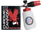 Chem-X Chrome Cannon 2.0 Foam Cannon (Red HDPE Bottle, 34 Oz Capacity) - Image 2