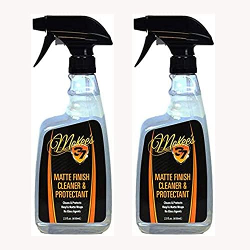 McKee's 37 2 Pack Matte Finish Cleaner & Protectant (Waterless Wash & Clear Sealant for Matte & Satin Paint & Wraps) by McKees37CarCareProducts