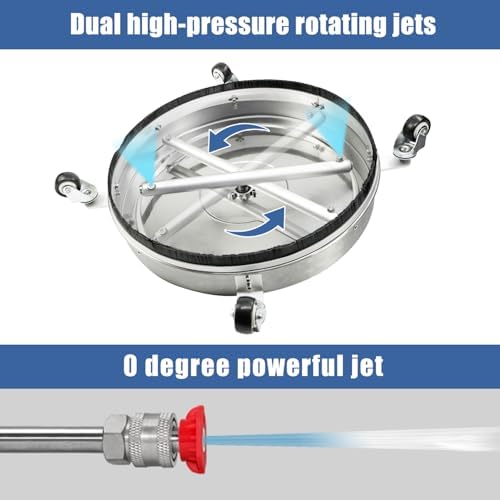 JANZ 20'' Pressure Washer Surface Cleaner - Image 4