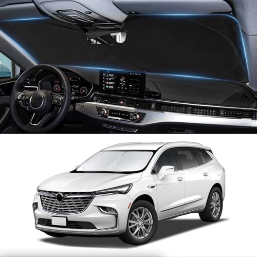 Custom fit for 2018-2024 2025 Buick Enclave Windshield Sunshade Sun Visor by INSAUTO