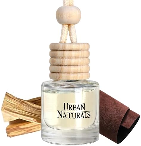 Urban Naturals Car Air Freshener Diffuser 1 Pack, Italian Leather Scent by UrbanNaturals