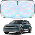 Windshield Sun Shade for Hyundai Ioniq 5 2022-2025 2026-4 Layers Sunshade Compatible with Hyundai Ioniq 5 Foldable Front Window Sunshade Sun Visor Protector Block UV Rays Keep Your Car Cooler by Unknown