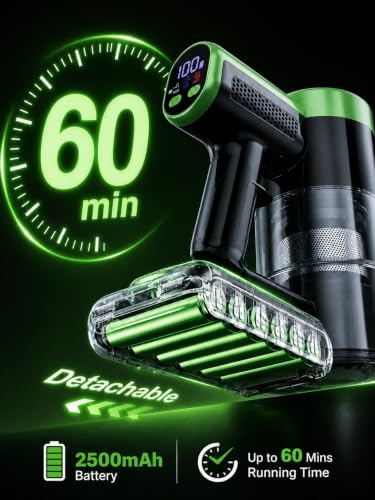 Cordless Vacuum Cleaner, 500W 55KPa 10-in-1 Self-Standing Stick Vacuum with Smart LED Display, Vacuum Cleaners for Home, Pet Hair, Carpet, Hard Floors and Car - Image 3