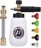 M MINGLE Foam Cannon, Compatible with Sun Joe SPX Series, 5 Nozzle Tips by MMINGLE