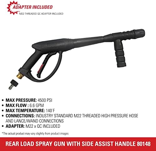 Simpson 4500 PSI Pressure Washer Gun, Cold Water, Universal Fit, 80148 - Image 5
