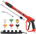 Tool Daily Pressure Washer Gun with Replacement Wand Extension, 47 Inch by ToolDaily