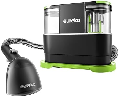 EUREKA Portable Carpet and Upholstery Cleaner, Spot Cleaner for Pets, Stain Remover for Carpet, Area Rugs, Upholstery, Coaches and Car, 50.7oz Large Water Tank, NEY101GR with Cleaning Formula, Green by Unknown