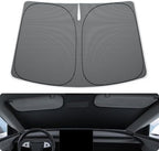 BASENOR Windshield Sunshade for 2026-2017 Tesla Model Y Model Y L Model 3 by BASENOR