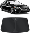 TINGLU Sun Shade for Mercedes Benz GLC 2016-2022 Accessories Windshield Sun Shade Window Shade UV Rays Protection Sun Visor Cover with Steering Wheel Sunshade Storage Bag by TINGLU