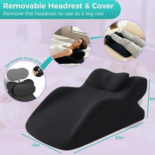 Sweet Spot Pillow, 27 Angle Perfect Positioning Pillow, Ergonomic Memory Foam Couples Pillows, Lounger Cushion Back Support, Ideal for Better Positioning(Green) - Image 3