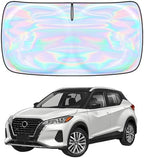 Windshield Sun Shade for Nissan Kicks 2018-2026 - 4 Layers Sunshade Compatible with Nissan Kicks Foldable Front Window Sunshade Sun Visor Protector Block UV Rays Keep Your Car Cooler Car Accessories by Unknown