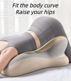 Couple pregnancy pillow-ergonomic memory cotton pillow, specially designed for comfortable sleep and prone reading, to relieve back pain and acid reflux and enhance comfort and intimacy (Green) - Image 5