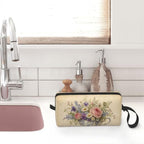 Teacup Small Makeup Bag, 600D Oxford Cosmetic Pouch for Women | Teacup Cosmetic Bag and Toiletry Pouch with Double-Sided Print and Foam Padding for Women, Travel, Gym, Weekend and Daily Use - Image 7