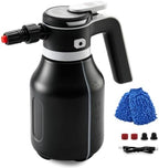 Electric Foam Sprayer 2L for Car Wash with 2 Mitts, Rechargeable by ORGANPROTOOLS