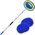 62" Car Wash Brush kit with Long Handle & Scratch-Free Refill Head by Ordenado