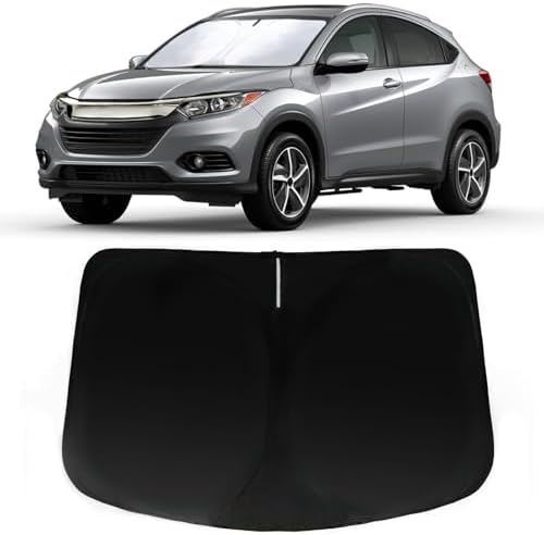 Windshield Sun Shade for 2023-2026 Honda HR-V (LX Sport EX EX-L) by PAIMOHO