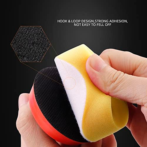 Polishing Pad, 50pcs 3 inch(80 mm) Sponge Buffing Pads, Foam Polishing Pad Kit for Car Sanding, Polishing and Waxing - Image 5