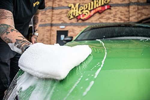 Meguiar's X3002 Microfiber Wash Mitt,Super-Thick,Reusable Wash Mitt for Ultimate Finish,Safe on Clear Coats,Leaving You with A Show Car Finish,(Pack of 6) - Image 7