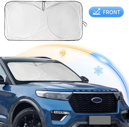 Windshield Sun Shade for Lexus TX/Toyota Highlander 2024-2026 Sunshade - Image 4