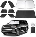 TINGLU Window Shades for Toyota 4Runner 2010-2024 Accessories Car Side Full Windows Rear Triangular Windshield Sun Shade Sun UV Rays & Privacy Protection for Camping,Napping,and Relaxing 8PCS by TINGLU