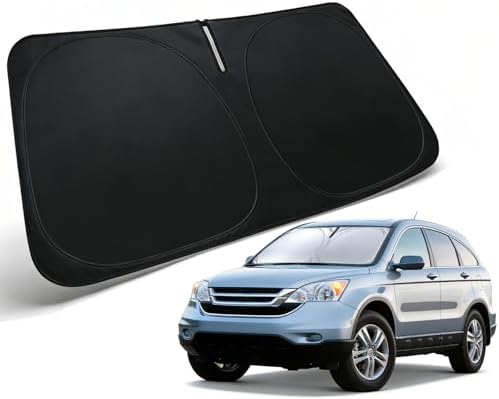 Windshield Sun Shade for 2007-2011 Honda CR-V CRV Accessories by PAIMOHO