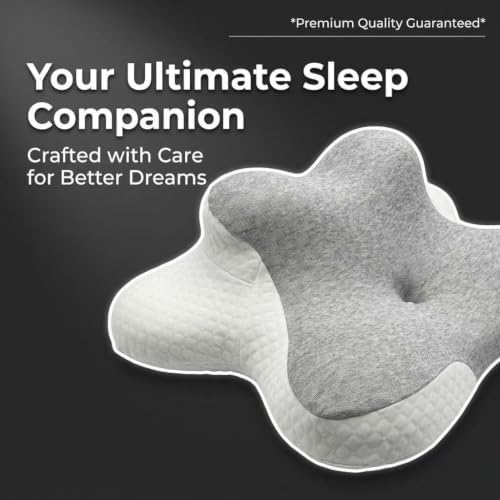 Luxurious Memory Cotton Lovers Pillow with ergonomics is an Ideal Choice for Reading, Waist Protection, deep Support for Intimate Posture and Prevention of gastroesophageal Reflux.，Black - Image 4