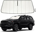 Windshield Sun Shade for Toyota 4Runner 2010-2026, Accordion Folding Design by Fonowka