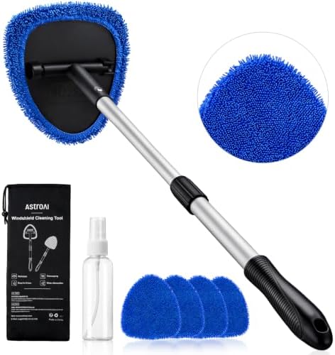 AstroAI 32" Ultra-Long Windshield Cleaner Tool & Car Interior Detailing Kit by AstroAI