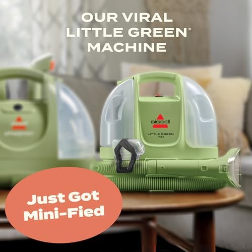 BISSELL Little Green Mini Portable Carpet Cleaner, 4075 - Image 2