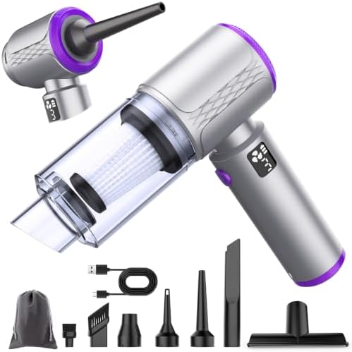 Hayousui 16KPa Handheld Car Vacuum Cleaner Cordless with LCD Screen by Hayousui