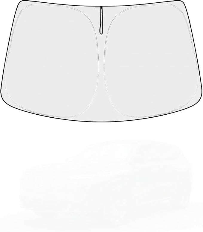 Proadsy Custom Fit 2022-2026 Honda Civic Windshield Sun Shade, Blocks Heat | 240T Heat Shield, Drops Temp 54°F, Blocks 99% UV, Prevents Dashboard Cracking, Summer Parking & Beach Trips, Easy Twist-Fold by Proadsy