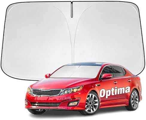 Windshield Sun Shade for Kia Optima 2011-2020 Sunshade by YIZHUOMY