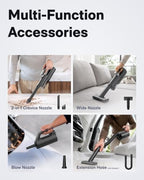HOTO BlowVac™ Car Vacuum Cleaner High Power, Hand Vacuum Cordless, 23000Pa - Image 4