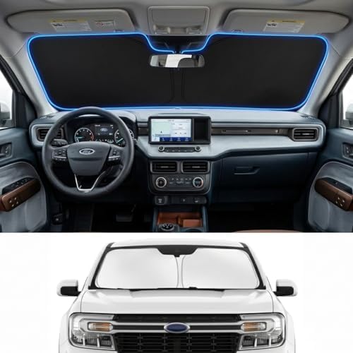 Custom Fit Windshield Sun Shade for Ford Maverick 2022-2026 by Unknown