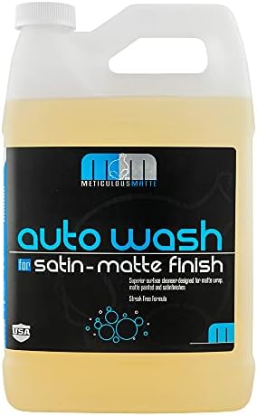 Chemical Guys CWS_995 Meticulous Matte Car Wash Soap (For Foam Cannons, Foam Guns or Bucket Washes) Safe for Satin & Matte Finish Paint, 128 fl oz (1 Gallon), Fruity Bubble Gum Scent by ChemicalGuys