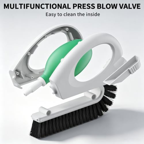 Allinside Window Track Cleaner, 2-in-1 Crevice Cleaning Brush for Sills - Image 6