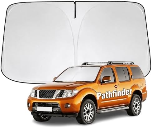 Windshield Sunshade for Nissan Pathfinder 2005-2021 Sun Shade by YIZHUOMY