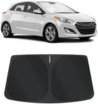 TINGLU Sun Shade for Hyundai Elantra 2011-2016 Accessories Windshield Sun Shade Window Shade UV Rays Protection Sun Visor Cover with Steering Wheel Sunshade Storage Bag by TINGLU