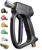 Short Pressure Washer Gun, 4000 PIS Power Washer Gun Car Washing by Zhevebaga
