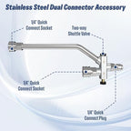 Foam Cannon Dual Connector for Pressure Washer, 1/4" Quick Connector - Image 5