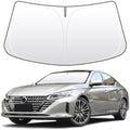 Front Windshield Sun Shade Custom Fit Compatible for Altima 2019-present Sunshade Foldable UV Ray Reflector Sun Visor Protector Accessories Shield Cover Reflective (for Altima 2019-present) by akarin