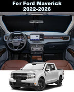 Foldable Front Windshield Sun Shade fit for Ford Maverick 2022-2025 2026 - Image 3