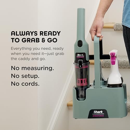 Shark StainForce Cordless Stain, Odor & Urine Remover, 2 Tools, Caddy HX101 - Image 4