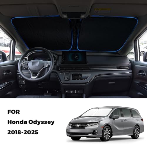 Foldable Front Windshield Sunshade for Honda Odyssey 2018-2025 2026 - Image 5