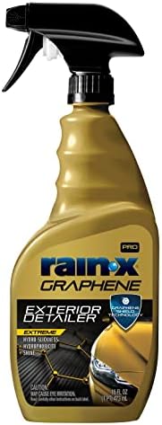 Rain-X PRO 620179 Graphene Exterior Detailer Spray, 16oz - Graphene Shield Technology Gently Removes Light Contaminants and Dirt, Enhances Gloss and Shine by Rain-X