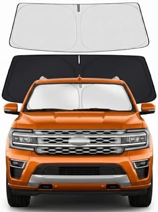 Custom Fit Windshield Sun Shade for Ford Expedition 2018-2025 by Unknown