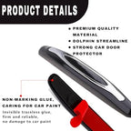 4PCS Car Door Edge Guards, Anti-Scratch Car Door Protector Trim Strip with Self Adhesive, Universal Door Guards for Cars Trucks SUVs, Exterior Car Accessories (Black) - Image 5